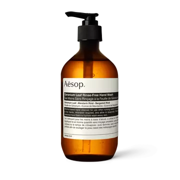 Gel Mains Sans Rincage a la Feuille de Geranium