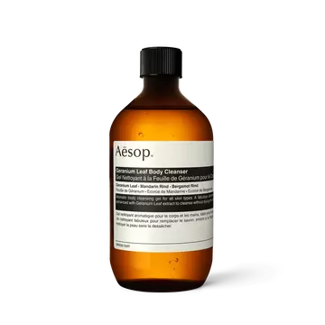 Gel Nettoyant a la Feuille de Geranium pour le Corps